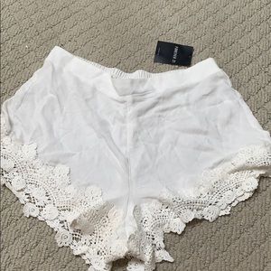 White Forever 21 shorts